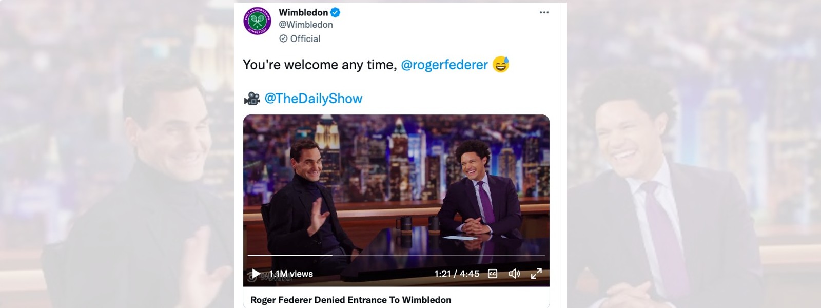 Federer turned away by Wimbledon Club security